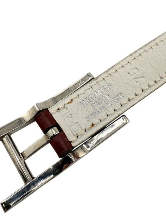Hermes Reversible Silver Api Belt main image 5